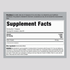 Supplement Facts label for Colloidal Silver Liquid 16 fl oz.