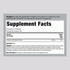 Supplement Facts for Potassium Citrate Powder, 16 oz.