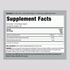 Supplement Facts panel for C 1000 mg with Bio and RH Capsules in a 100 count bottle.