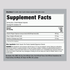 Supplement Facts panel for Ultra Max Cayenne Plus, showing details for 180 capsules.