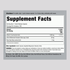 Supplement Facts panel for C 1000 mg with Bio and RH Capsules 250 count.