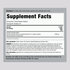 Image of Graviola (Soursop) 2000 mg Capsules 120 Supplement Facts panel.
