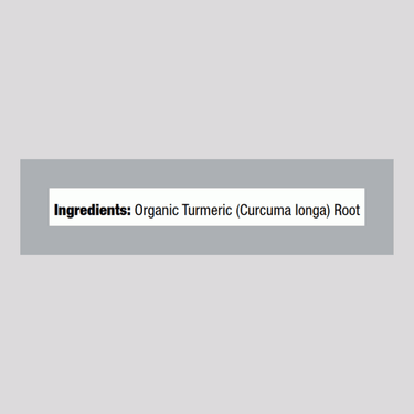 Turmeric Root Ground (Organic), 1 lb (454 g) Bag