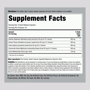 Calm Caps, 180 Quick Release Capsules