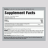 Supplement Facts panel showing Pine Bark Extract 1500 mg with 180 capsules.