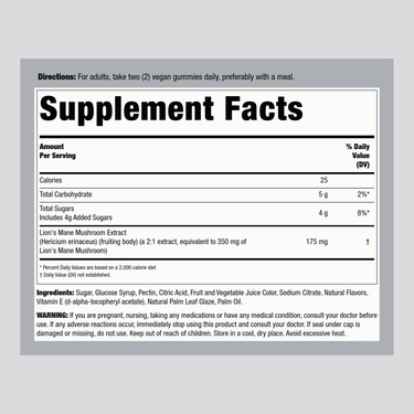 Lion's Mane | 60 Gummies
