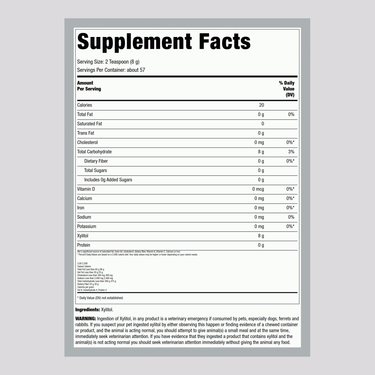Xylitol (Pure) Non-GMO, 2.5 lbs (1134 g) Powder