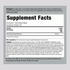 The Supplement Facts panel for DHEA 100 mg with details for 220 capsules.
