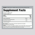 Supplement Facts for Vitamin C 500 mg with Rose Hips, 100 tablets.
