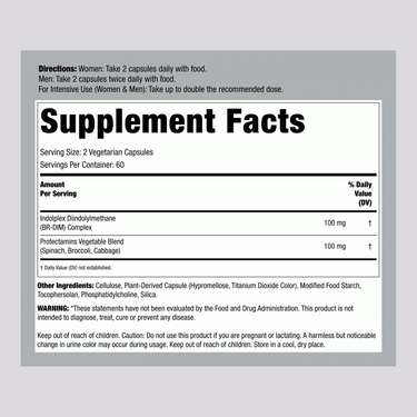 DIM-plus, 120 Vegetarian Capsules