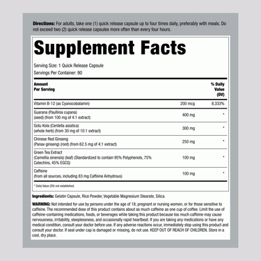 Nootropic, 90 Capsules