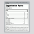 Supplement Facts panel for Garden of Life Dr. Formulated Keto Org MCT Powder 300g.