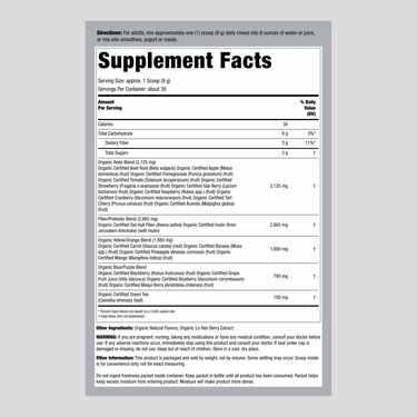 Reds Plus Organic Powder, 9.5 oz (270 g) Bottle