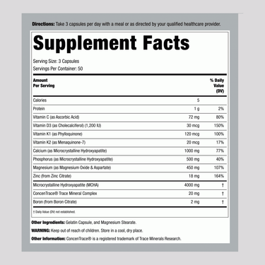 Bone Maximizer III with MCHA, 150 Capsules