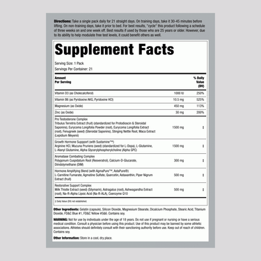 Animal Stak, 21 Packs