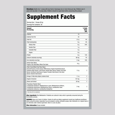 Super Seed Powder, 1 lb 5 oz (600 g) Bottle