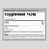 Supplement Facts panel displaying Ginkgo Biloba Extract dosage, 60 mg per tablet, with a total of 60 tablets.