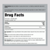 Supplement Facts for Geri-Care Gas Relief 80 mg Chew Tablets, 100 count.
