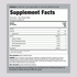 Supplement Facts panel detailing Krill Oil 1000 mg Softgels, 60 count.