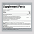 Supplement Facts panel showing Citrus Bergamot Complex 1,500 mg (3 x 500 mg) in 100 Veg Caps.