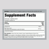 Supplement Facts for LN CoQ10 200 mg, 60 Veg Capsules.