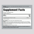 Supplement Facts panel showing details for Pueraria Mirifica 1000 mg with 120 capsules.