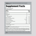 Supplement Facts panel detailing information for Iron Gummies, showing nutritional content and serving size for 70 gummies.