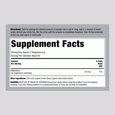 MAXCALM Powder Orange, 8 oz (226 g)