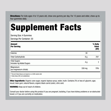 CALM Gummies Raspberry-Lemon Flavor, 120 Tasty Gummies