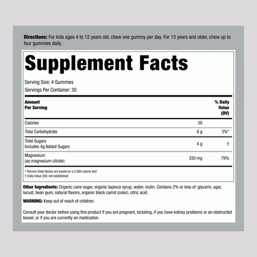 CALM Gummies Raspberry-Lemon Flavor, 120 Tasty Gummies