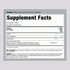 Supplement Facts panel for Ult Flora Kids 3 Billion, containing 60 chewable tablets.