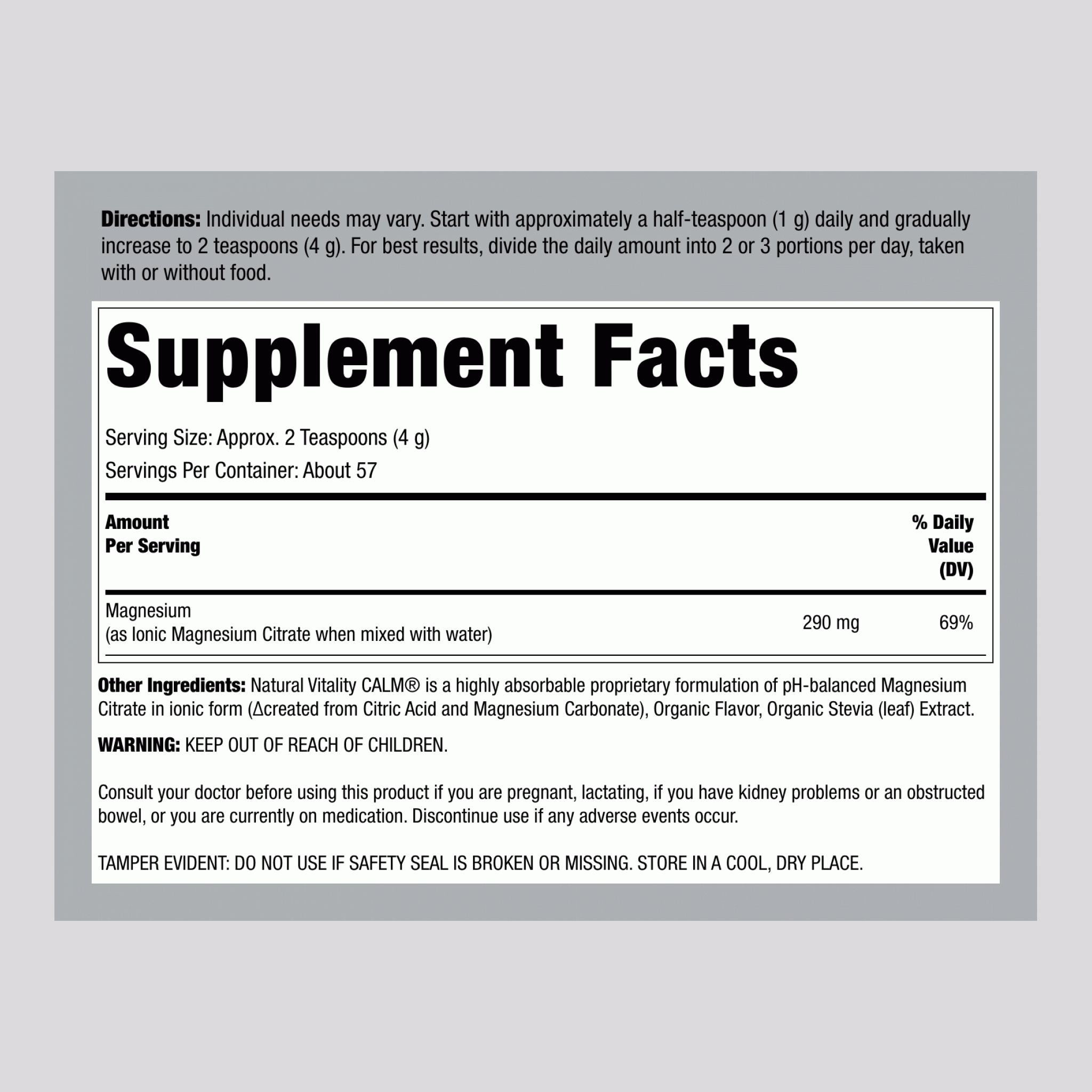 CALM Powder Watermelon, 8 oz (227 g)