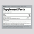 Image showing Supplement Facts for CoQ10 200 mg 100 Veg Capsules.