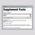 Supplement Facts panel for NCL Hyaluronic Acid 125 mg, 60 capsules.