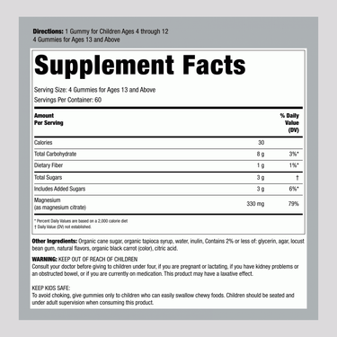 CALM Gummies Raspberry-Lemon Flavor, 240 Tasty Gummies