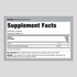 Supplement Facts for NCL Hyaluronic Acid 100 mg, 60 Capsules.