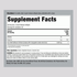 Supplement Facts for CLA 3000 mg Softgels, 120 count.