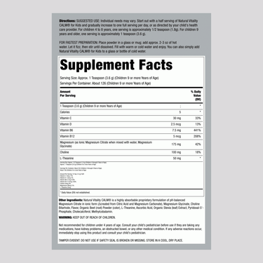 CALM Kids Powder Mixed Berry, 16 oz (453 g) Powder