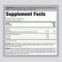 Supplement Facts panel for NV Calm Sleep Mag plus Melatonin, 6 oz (170 g).