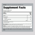 Supplement Facts label for 70 Apple Cider Vinegar Gummies.