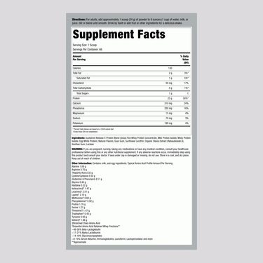 Protein Blend Shake (Natural Vanilla Splash), 5 lb (2.268 kg) Bottle