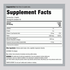 Supplement Facts panel for NCL Marine Collagen 3000mg 180 Tabs in teal.
