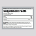 Supplement Facts panel for LN CoQ10 100 mg VEG Capsules, 120 Caps.
