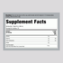 Supplement Facts panel displaying information for Sugar Level Tea.
