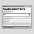 Supplement Facts for Lutein + Zeaxanthin 40 mg, 180 Softgels product.