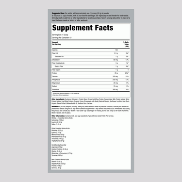 Protein Blend Shake (Natural Chocolate Chip), 5 lb (2.268 kg) Bottle