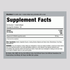 Supplement Facts label for Ultra Peppermint Oil 50 mg, featuring 120 coated softgels.