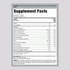 Supplement Facts panel displaying contents for Prenatal with DHA.