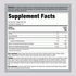 Image of the Supplement Facts panel for Vitamin C Gummy Slices.