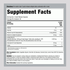 Supplement Facts for PIP Ultra Omega + CoQ10 60 softgels.